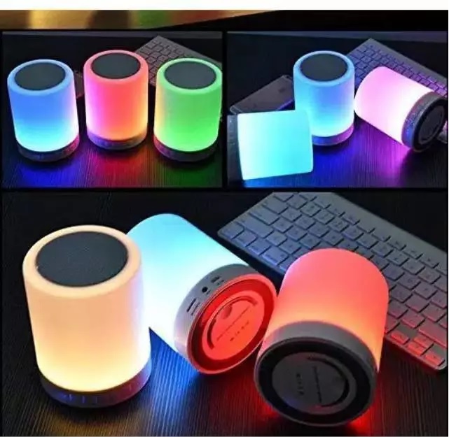 Speaker Bluetooth M9 Portable Smart Touch Lamp Lampu Tidur Aesthetic — 4