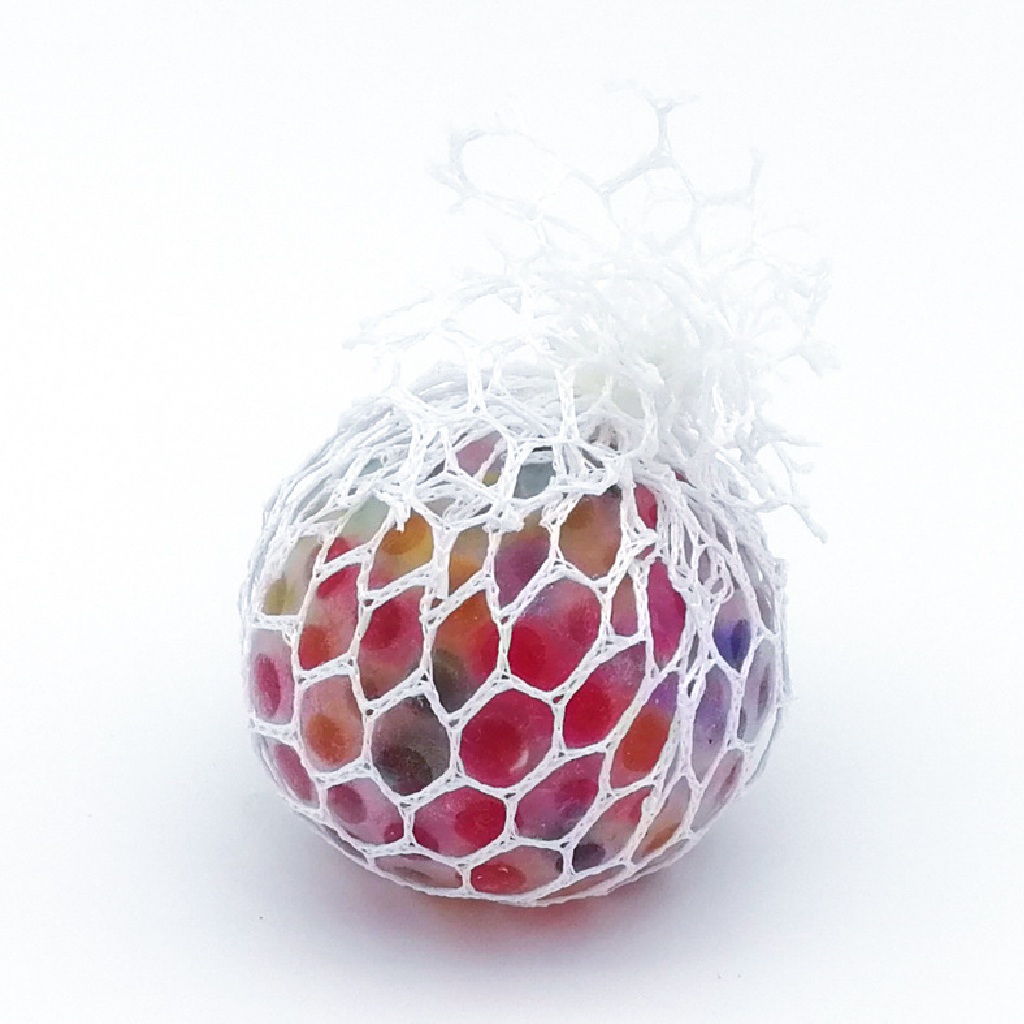 Squishy Rainbow  Bola Multi Color Bola Jelly Anti Stress Anggur — 7