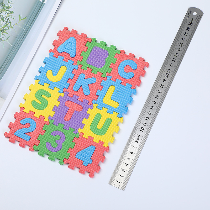 Puzzle Play Mat Edukatif Untuk Main Yang Aman Dan Pelindung Lantai — 7