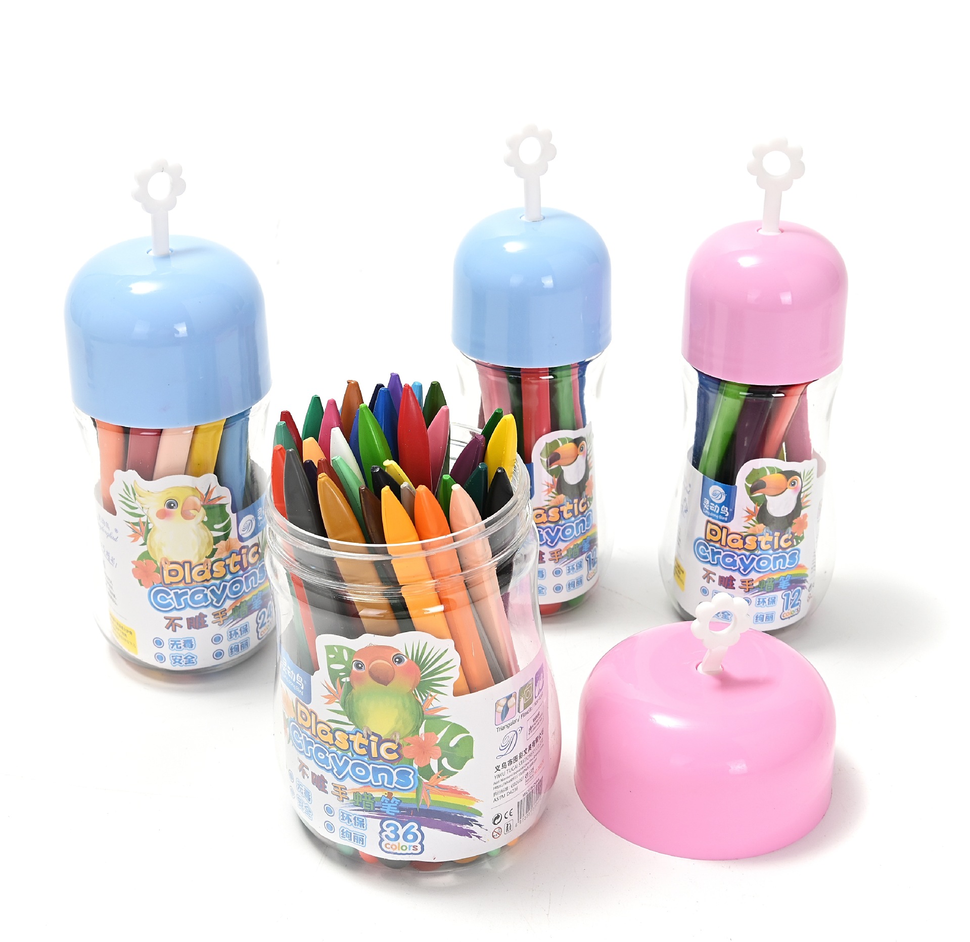 Set Krayon Dapat Dihapus Erasable Crayon dengan 12 Warna — 6