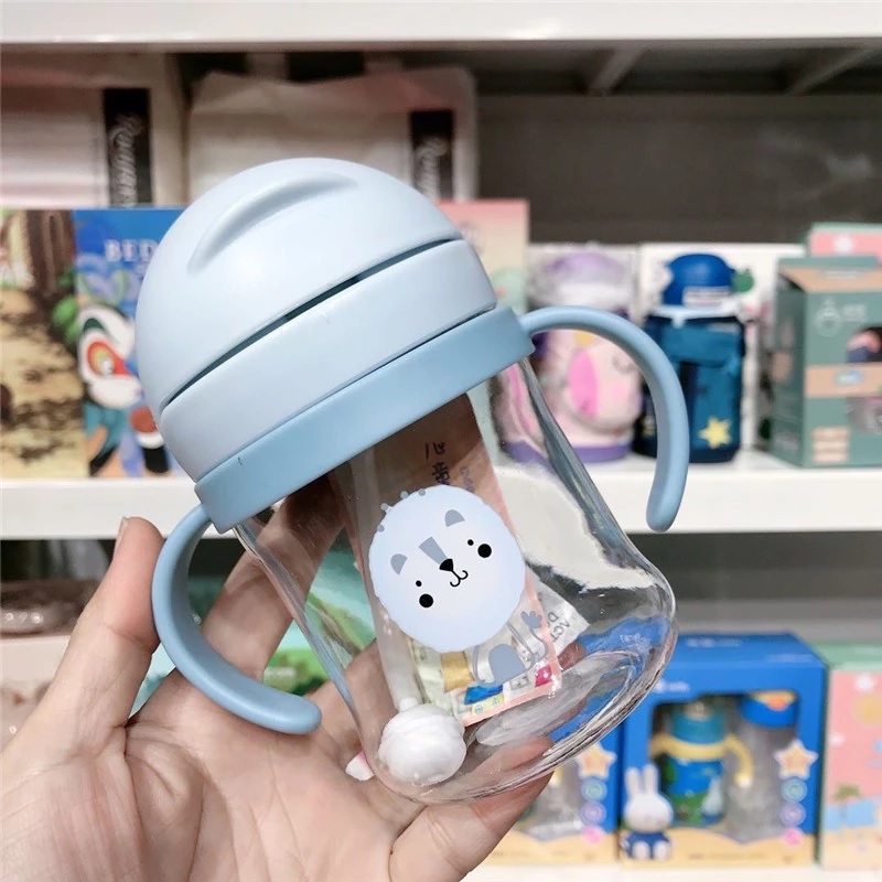 Botol Minum Anak Pegangan Training Cup Food Grade Desain Anti Selip — 6