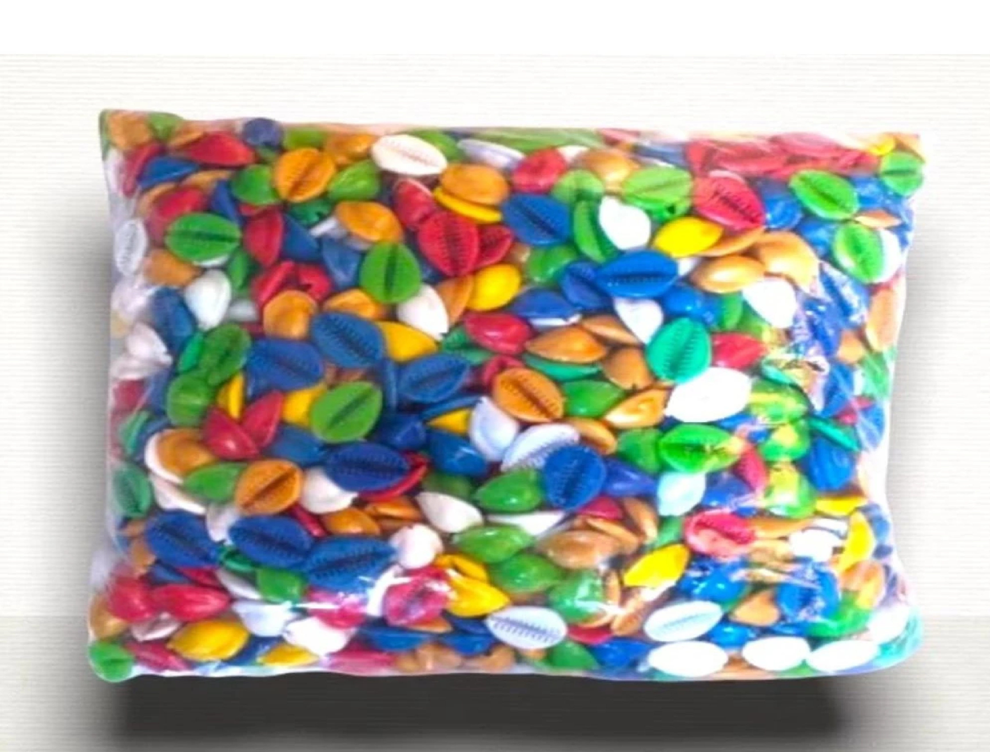 Biji Congklak Plastik Lucu Aesthetic Permainan Jadul Kuwuk Warna Warni — 8