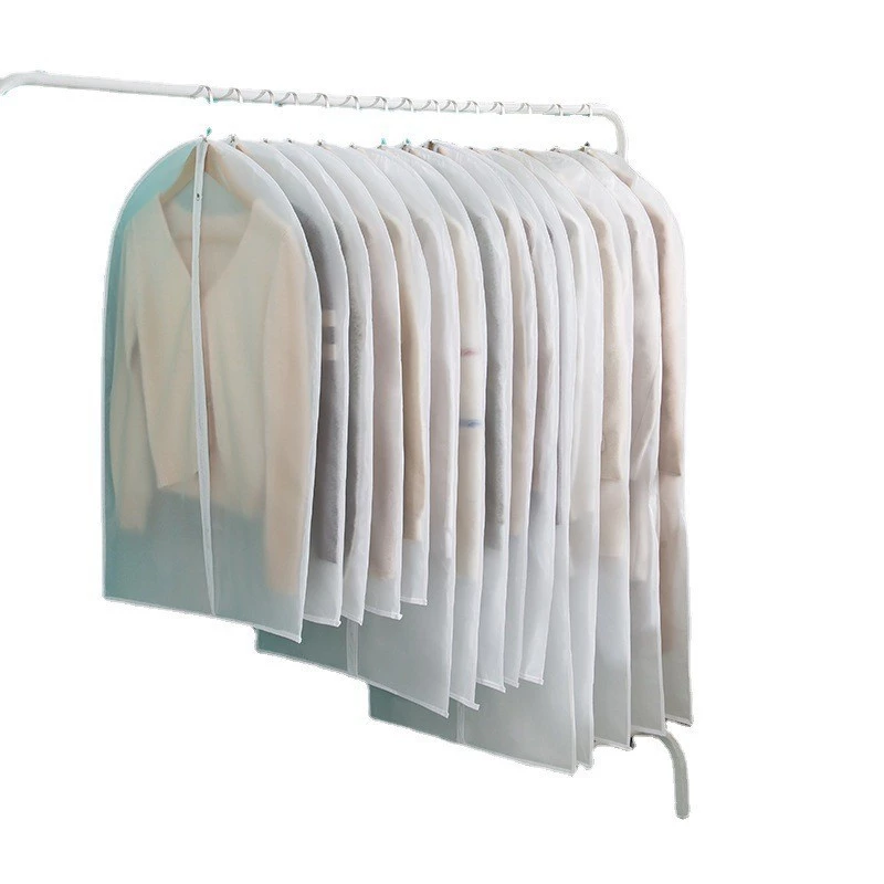 Cover Sarung Gantung Baju Anti Debu PEVA Dengan Resleting — 10