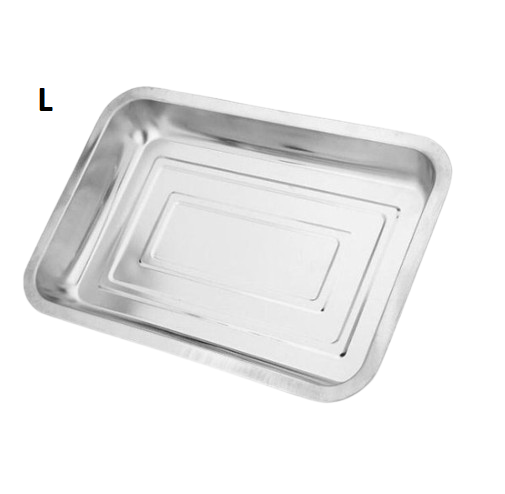 Baki Stainless Cekung Baking Tray Alat Saji Pemanggang Variasi Ukuran — 8