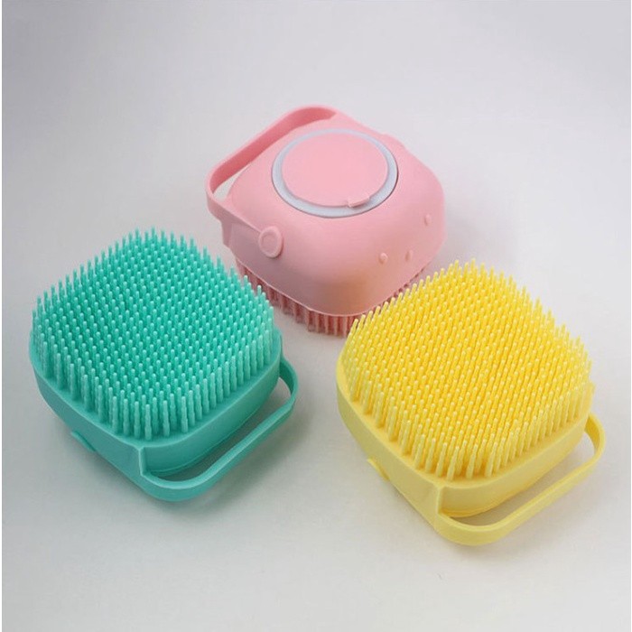 Sikat Pembersih Badan Bath Brush Silicone Halus Yang Aman Kulit — 4