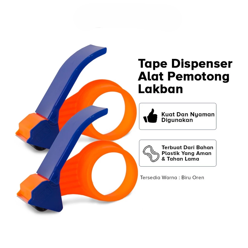 Alat Pemotong Lakban Besar Roll Cutter Tape Dispenser Cutter 2 Inc — 7