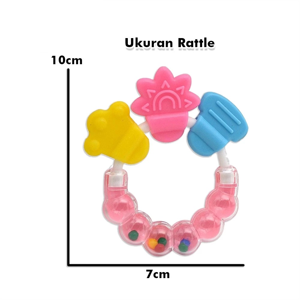 Mainan Rattle Genggam Kerincingan — 4