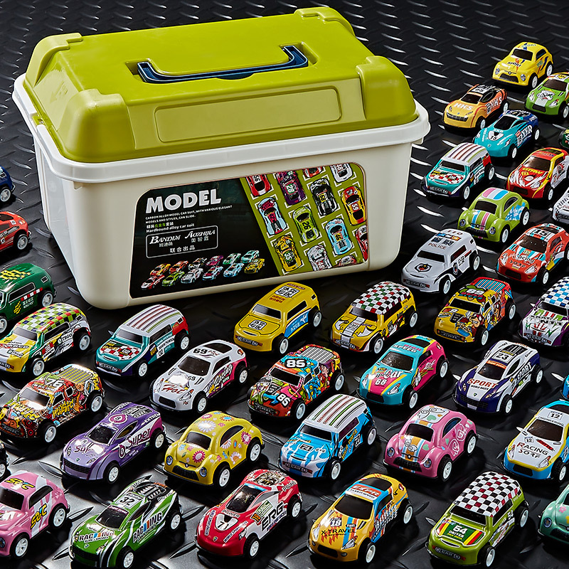 Mobil Mini Mainan Anak Model Mix Colorfull Tanpa Baterai — 4