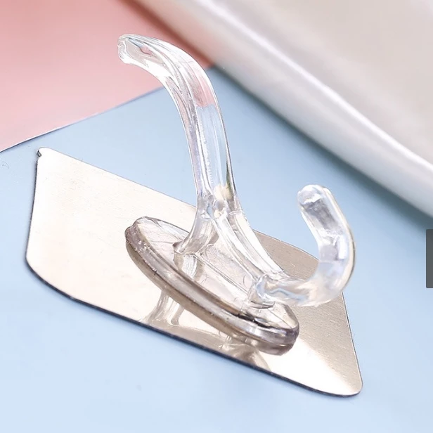 Gantungan Hook Hanger Baju Pakaian Serbaguna Stainless Plastik — 8