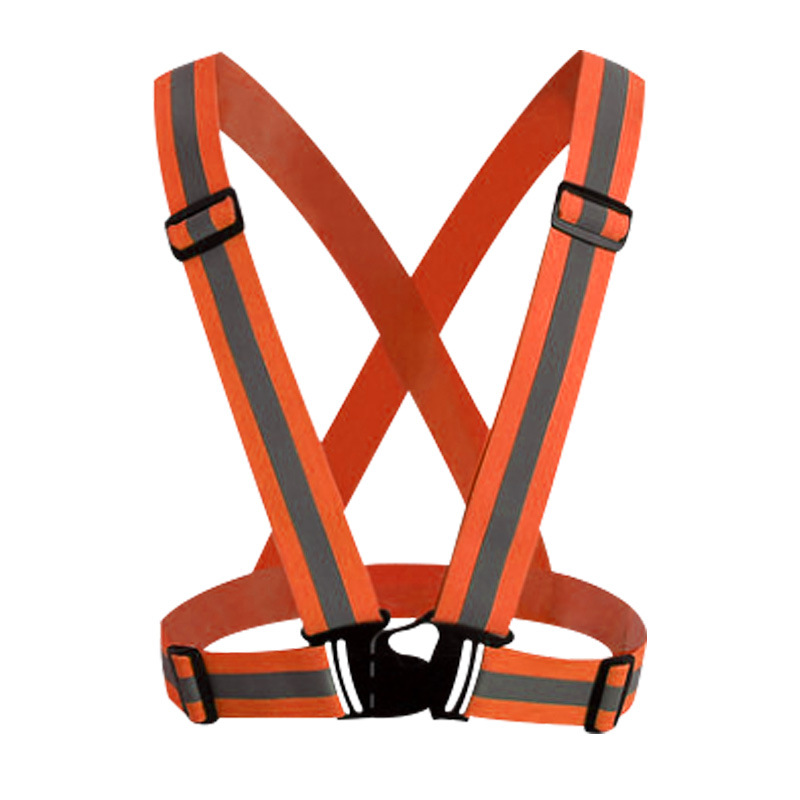 Rompi Safety Proyek Karet Elastis Guard Reflective Belt V — 7