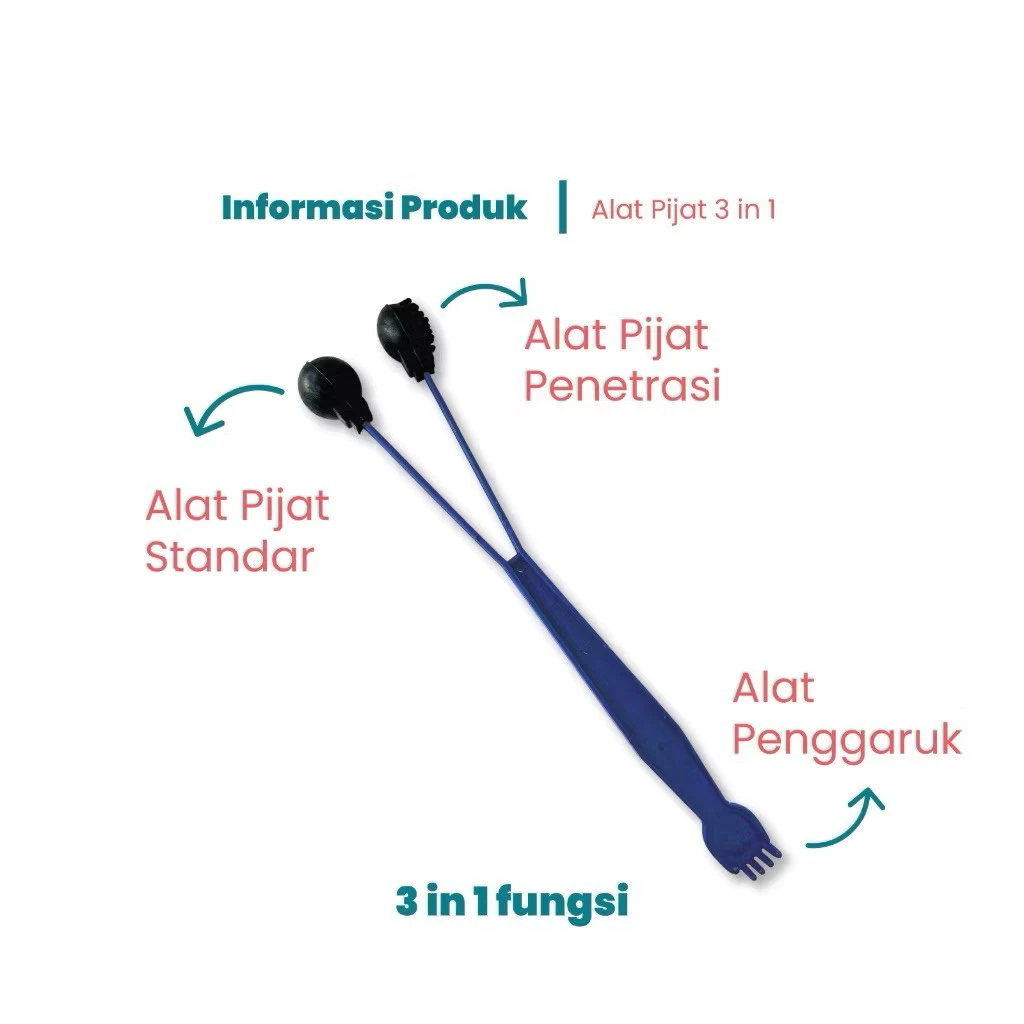 Alat Pijit Pundak Belakang Badan Dan Penggaruk Punggung — 7