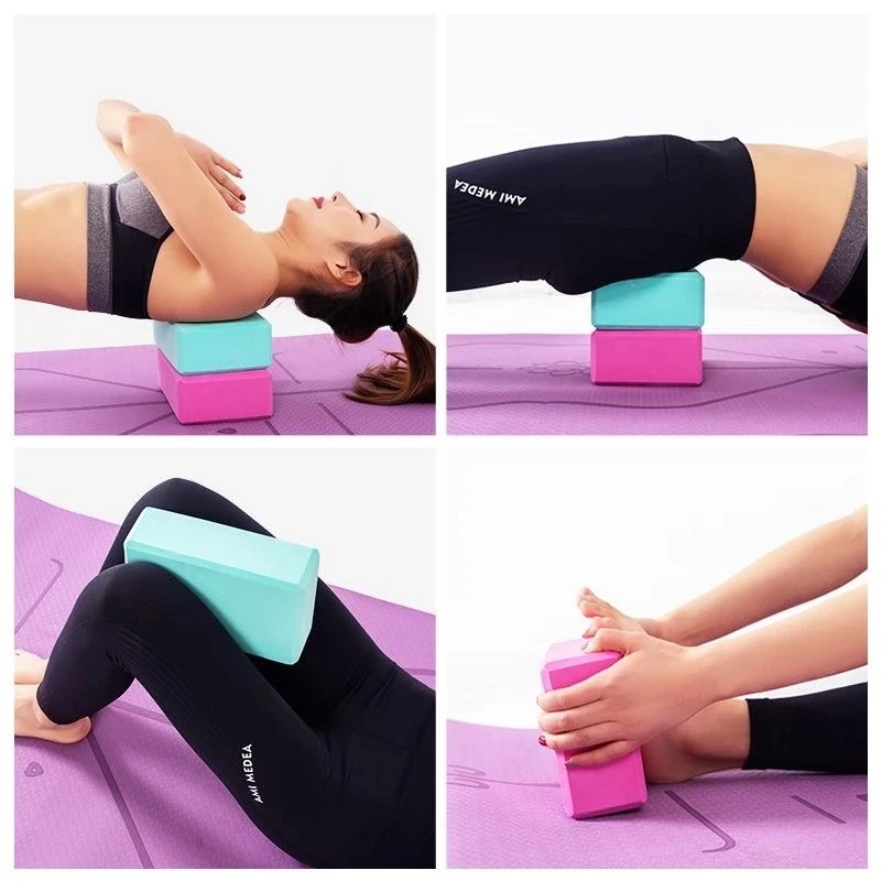 Balok Bantalan Yoga Polos Foam Busa Alat Bantu Olahraga Senam Lantai — 4