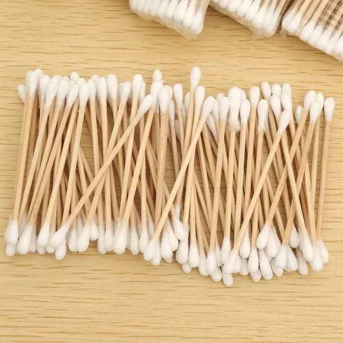 cotton swab no box 100 spiral Point — 2