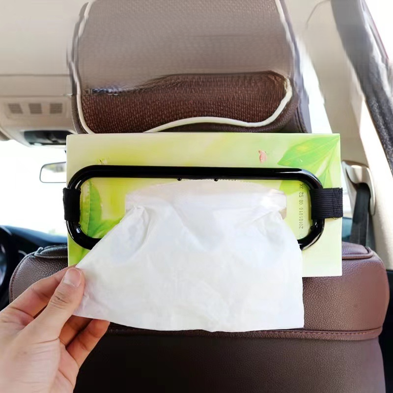Car Holder Tissue Box Penjepit Tempat Kotak Tisu Mobil Inovatif — 7