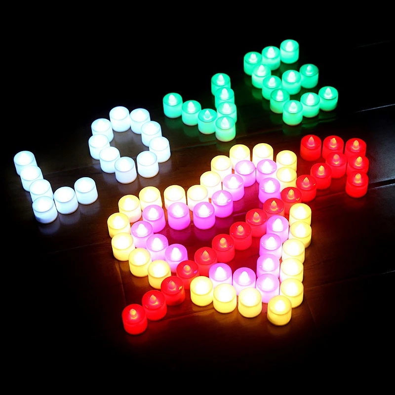 Lilin LED Mini dan Sedang Candle Light Lamp Dekorasi Kamar Tidur — 4