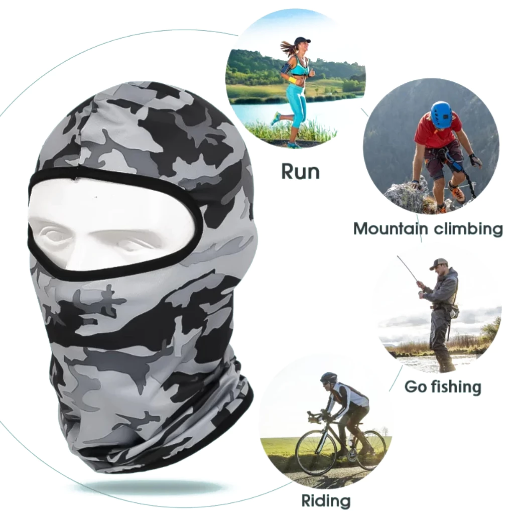 Masker Ninja Pria Model Motor Berkendara Anti Debu Polusi Nyaman — 4
