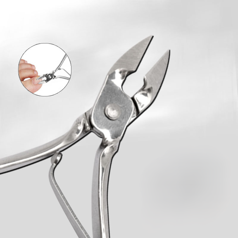 Gunting Kuku Kaki Lancip Cantengan Kecil Stainless Steel — 7