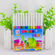 Spidol Gambar Set Mini 12 Warna Color Pen Kecil untuk Anak Mewarnai — 2