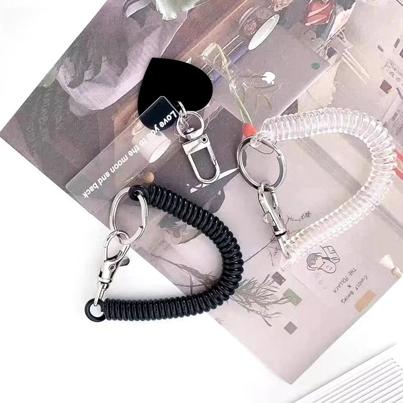Gantungan Spiral Kunci Motor Anti Hilang Tali Per Elastis Serbaguna — 7