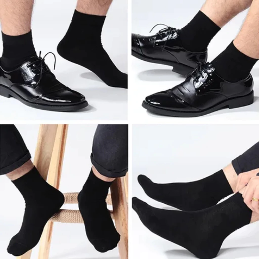 Kaos Kaki Pendek Pria Dewasa Polos Simple Kerja Fleksibel Kerja Sport — 10