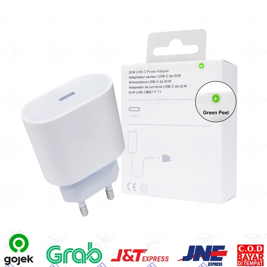 Adaptor Charger Lightning 25W USB C Fast Charging Smartphone Canggih — 5