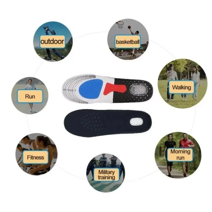 Alas Kaki Sepatu Silicone Gel Insole Empuk dan Nyaman — 7