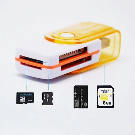 Usb To Card Reader Memory Converter Micro Sd Mmc Mini Sd 4in1 — 6