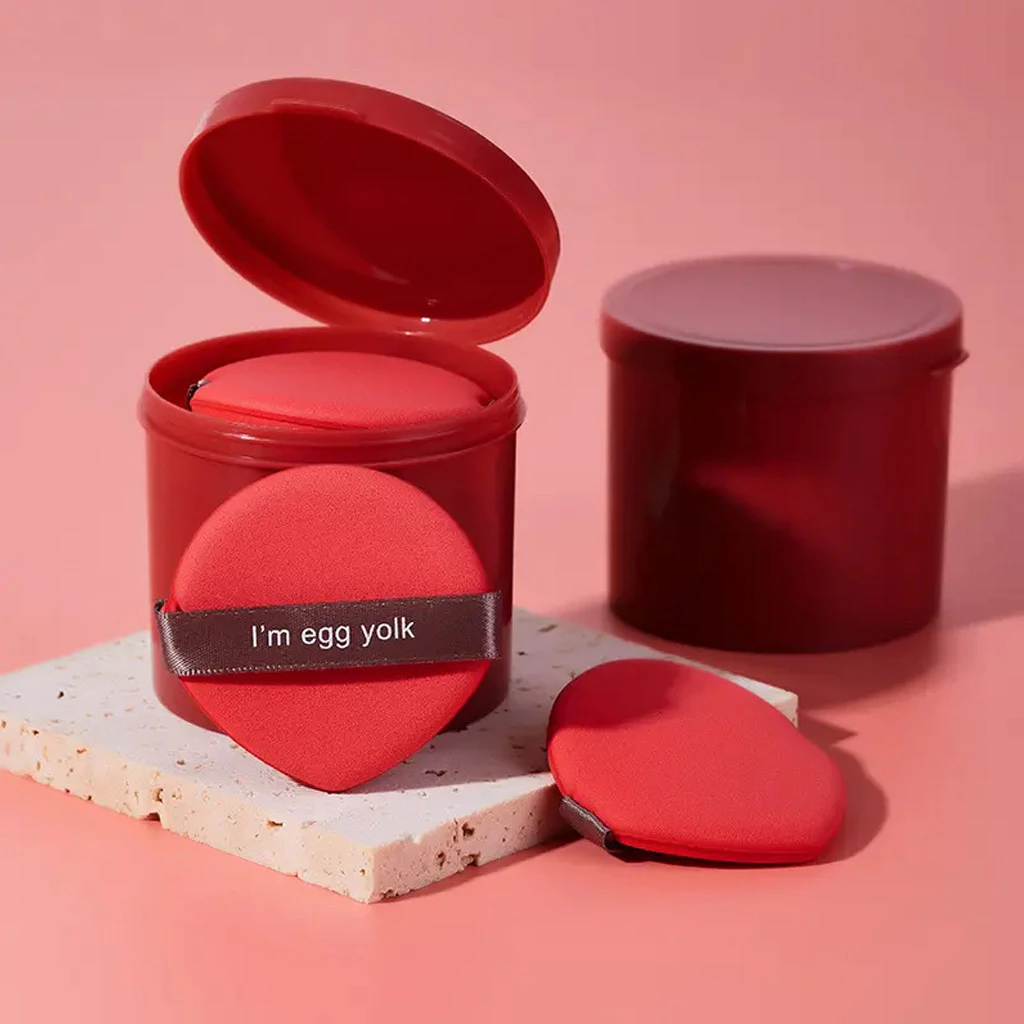 Sponge Spons Make Up 7 Pcs Lembut Packaging Toples Praktis Lebih Aman — 5