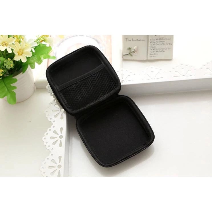 Pouch Headset Mini Dompet Tempat Kabel Charger Multifungsi Serbaguna — 2