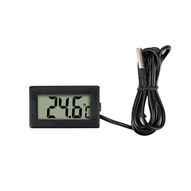 Termometer Pengukur Suhu Digital untuk Air Ikan Aquarium. — 8