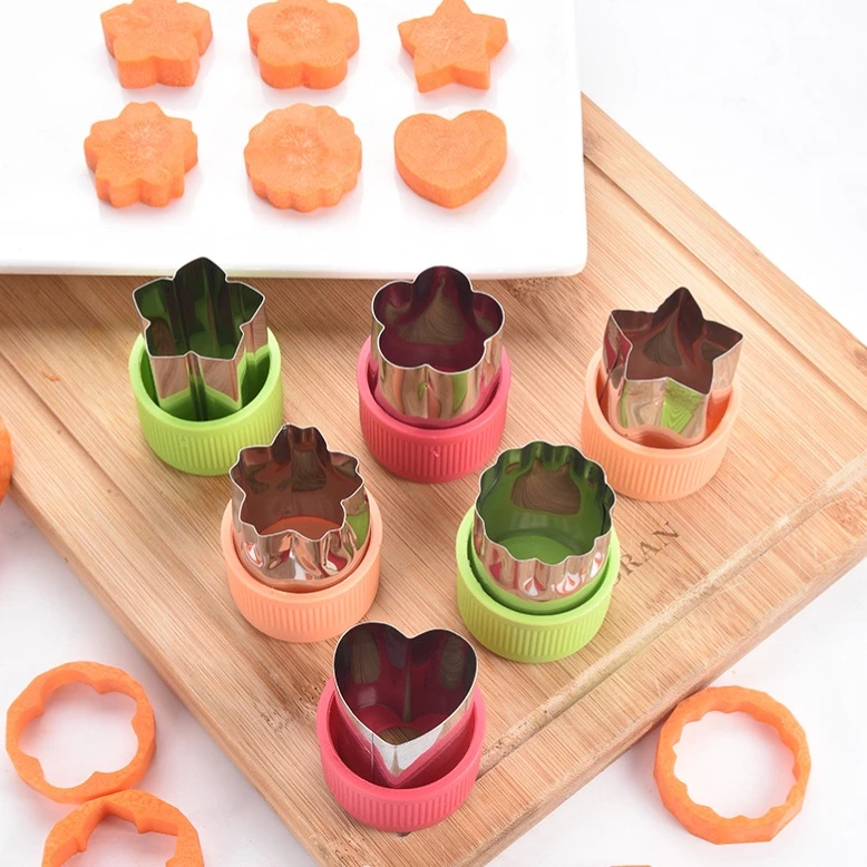 Cetakan Alat Pemotong Sayuran Buah Bekal Bento Anak Sekolah — 5