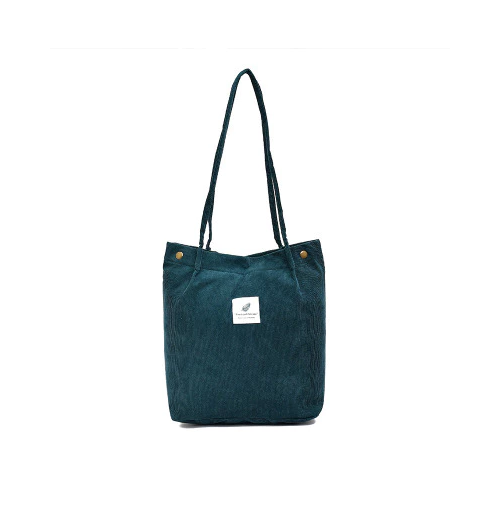 Totebag Fashion Wanita Bahan Corduroy Korea Style Canvas Sling Bag — 10