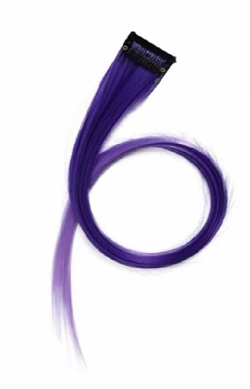 Hair Clip Wig Jepit Rambut Palsu Warna Fashion Highlight — 5