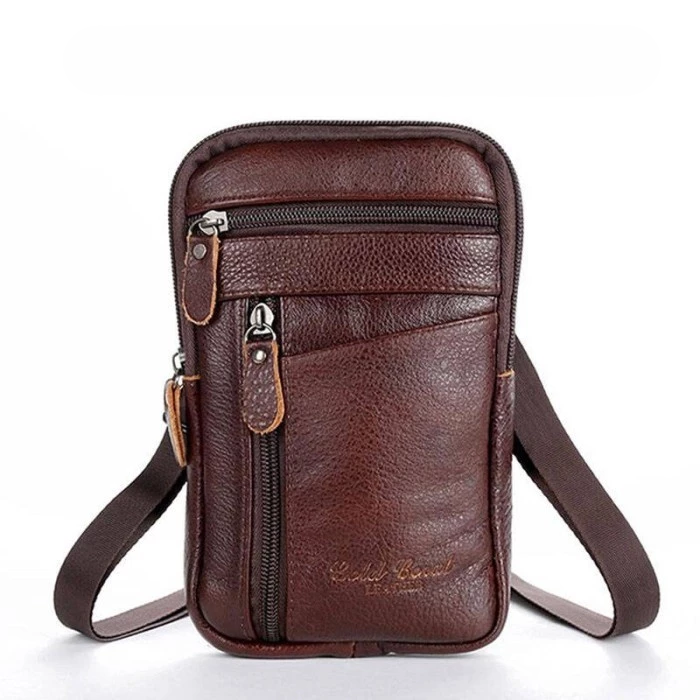 Tas Dompet Pinggang Slingbag Gadget Pria Minimalis dan Multifungsi — 5