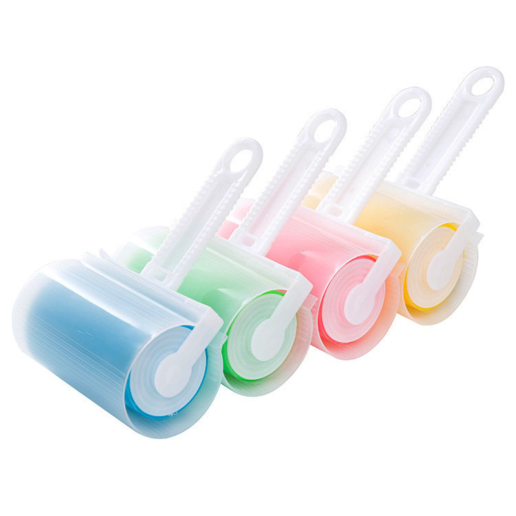 Sticky Lint Brush Roller Alat Pembersih Debu Bulu Hewan Washable — 7