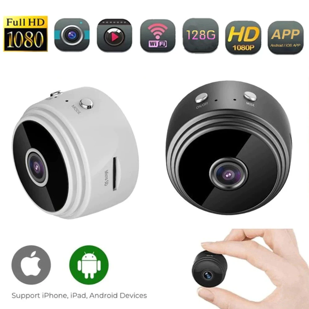 CCTV WiFi Full HD 1080p Wide Kamera Pengintai Keamanan Kantor Rumah — 3