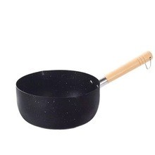 Panci Teflon Marble Black Anti Lengket 18 20cm Serbaguna Dapur — 5