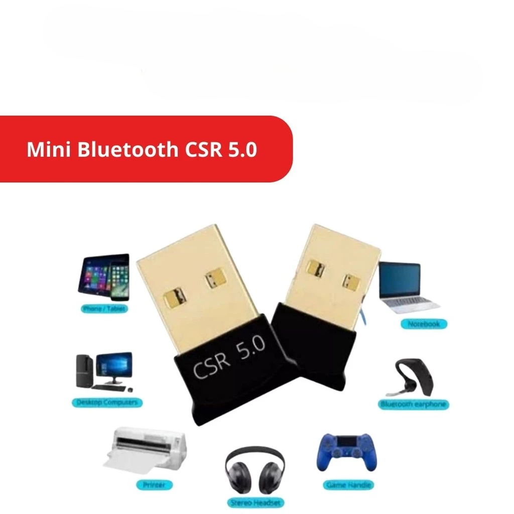 Mini Bluetooth CSR 5 Wireless Device Adapter Mouse Computer — 7