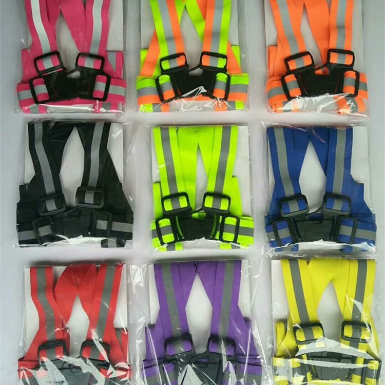 Rompi Safety Proyek Karet Elastis Guard Reflective Belt V — 5