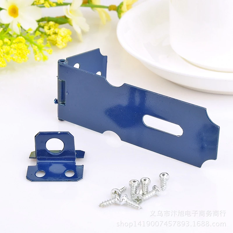 Set Kait Gembok Selot Grendel Overpal Stainless Steel Pengunci Pintu — 6
