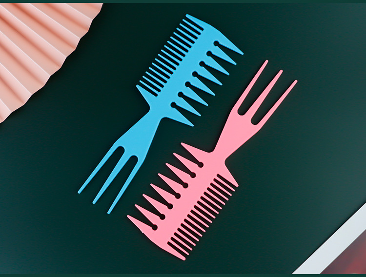Sisir Rambut Styling Salon Hair Comb Set Serbaguna 8 Pcs — 7