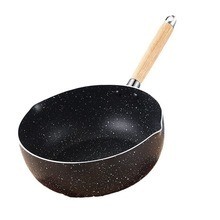 Panci Teflon Marble Black Anti Lengket 18 20cm Serbaguna Dapur — 2