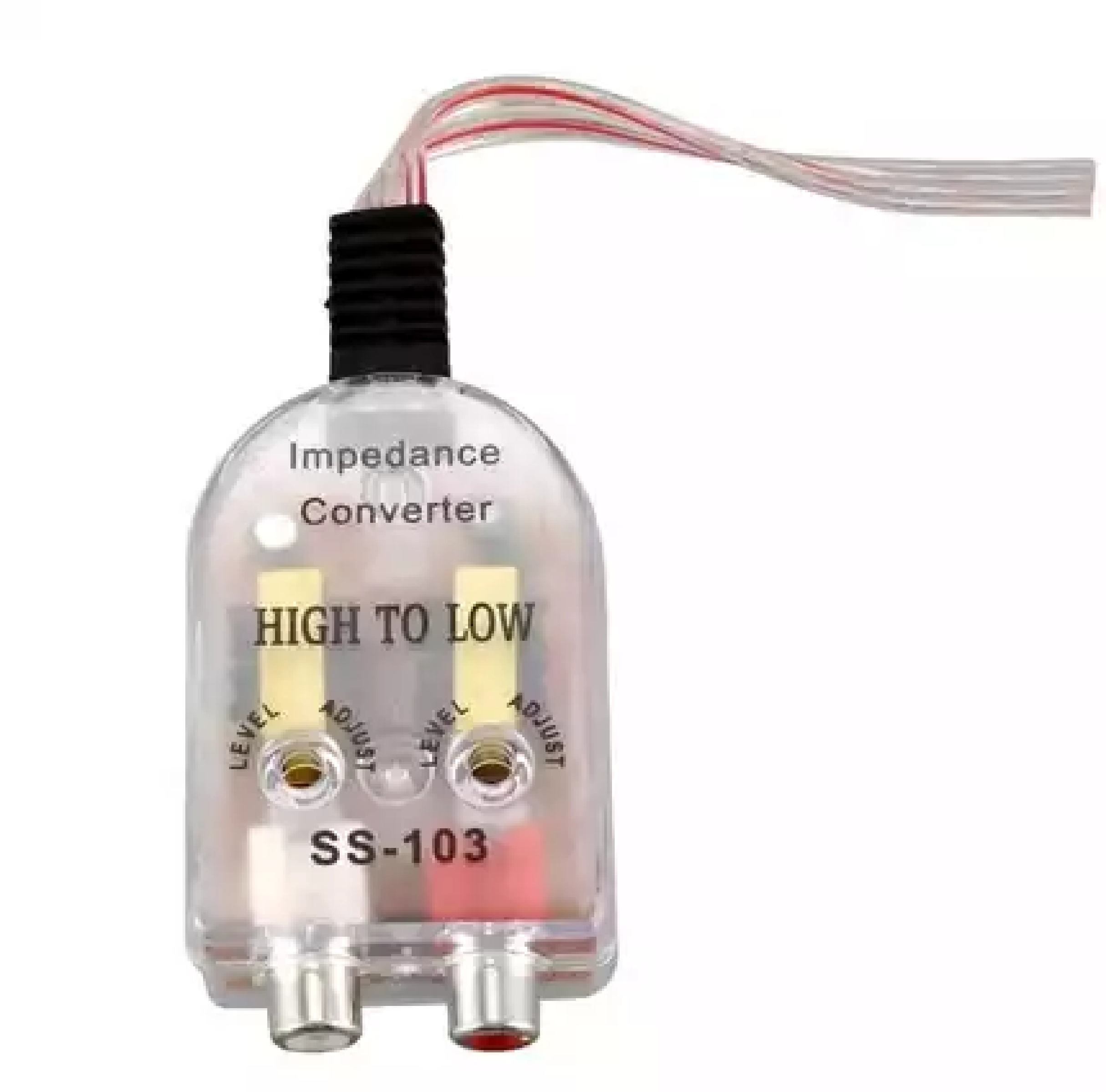 Audio Converter Adaptop High To Low Konverter Audio Mobil ke RCA — 5
