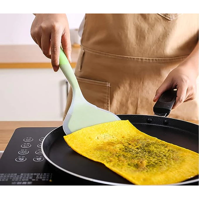Spatula Alat Masak Tamagoyaki Silicone Food Grade Anti Lengket Dapur — 3