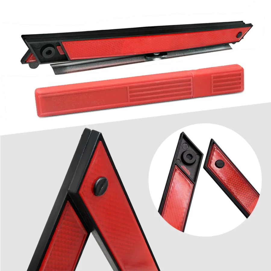 Segitiga Pengaman Lipat Darurat Reflektor Mobil Emergency Triangle — 7