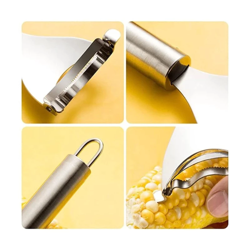Alat Pengupas Biji Jagung Stainless Steel Praktis dan Efisien — 4