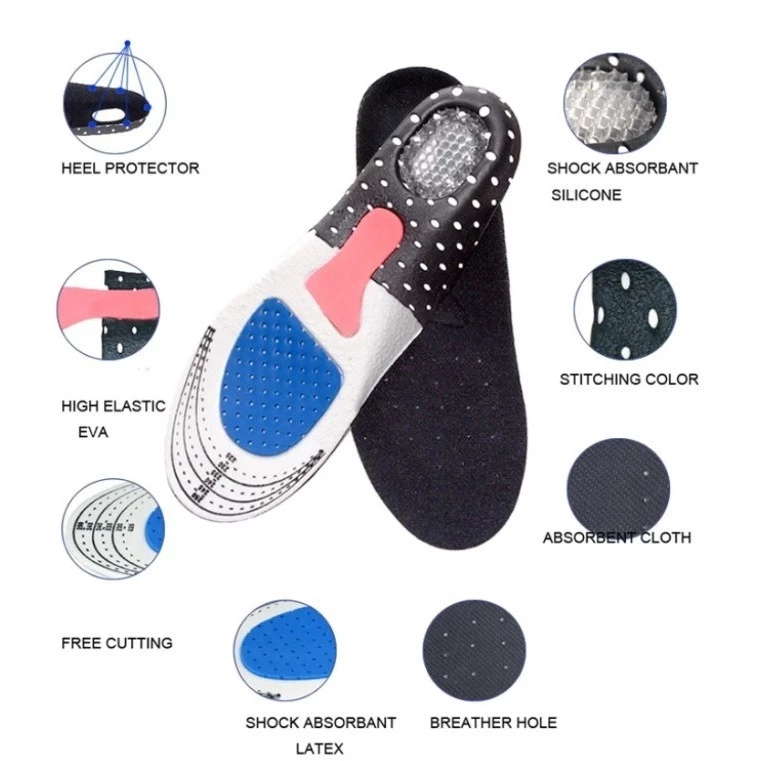 Alas Kaki Sepatu Silicone Gel Insole Empuk dan Nyaman — 8