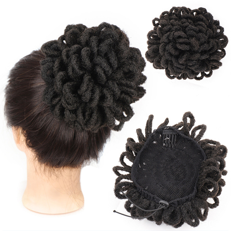 Kunciran Ubur Ubur Jumbo 100 JuntaI Ikat Rambut Scrunchie Cepolan Hijab — 8