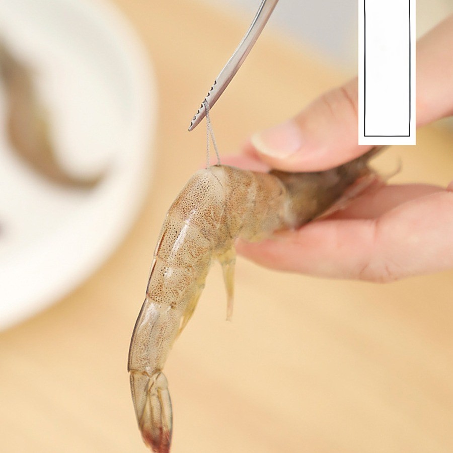 Pisau Dapur Udang Mini Alat Praktis Memotong dan Membersihkan Udang — 8
