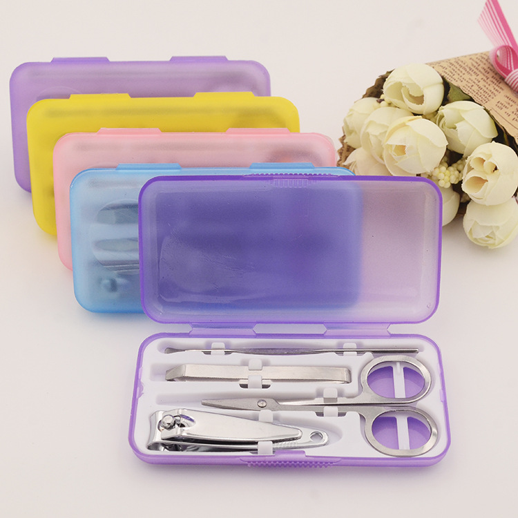 Set Gunting Kuku Lengkap alat Manicure dan Pedicure Stainless 4in1 — 5